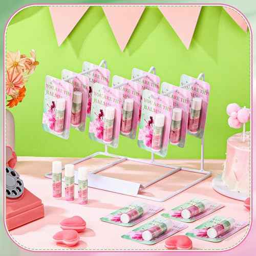 25 Pack Halloween Witch Lip Balms Bulk Pink and Green Party Favors Princess Gift Set Witched Party Favors Baby Shower Birthday Supplies Halloween Decoration Makeup Accessories Bag Stuffers