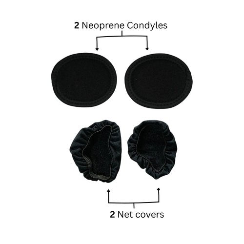 Z ONE Knee Brace Replacement Kit (K4) includes extra pads and straps to ensure comfort and support, perfect for maintaining your knee brace’s fit and durability