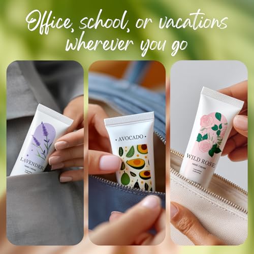 Green Canyon Spa 50 Pack Hand Lotion Bulk Mini Lotion Bulk Hand Lotion Travel Size Thanksgiving Gifts Christmas Gifts Stocking Stuffers and Bridesmaid Gifts