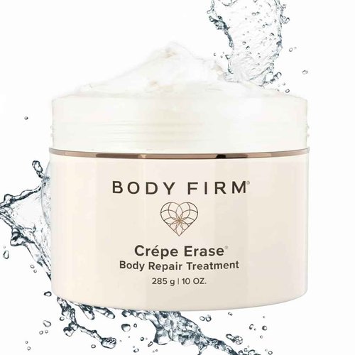 Body Firm Crepe Erase Body Repair Treatment, Anti Aging Firming Lotion with Collagen Peptides, Shea Butter, Vitamin E, Squalane and More, Promotes Women's Natural Collagen Production, 10 Oz
