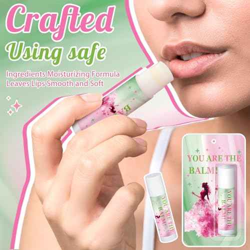 25 Pack Halloween Witch Lip Balms Bulk Pink and Green Party Favors Princess Gift Set Witched Party Favors Baby Shower Birthday Supplies Halloween Decoration Makeup Accessories Bag Stuffers