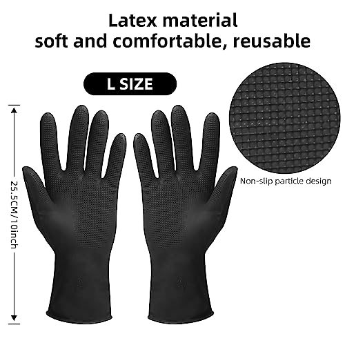 ROOHUA 16 Pieces Hair Dye Coloring Kit- Hair Tinting Bowl, Hair agitator, Dye Brush, Ear Cover, Hairpin, Hair Coloring Cape For Hair Dye Tools