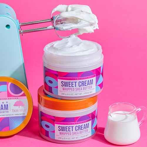 Tree Hut Sweet Cream Whipped Shea Body Butter | Long-lasting Hydration Leaves Skin Feeling Soft & Moisturized | Limited Edition Fall | Nourishing Essential Body Care | 8.4 fl oz.
