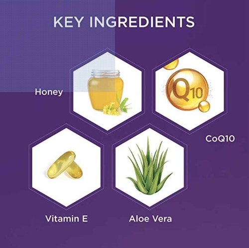 Hey Honey Good Morning & Good Night Duo | Honey Silk Facial Serum & Royal Honey Coenzyme Q10 | Best Day & Night Facial Support For Glowing Skin | 2 Oz