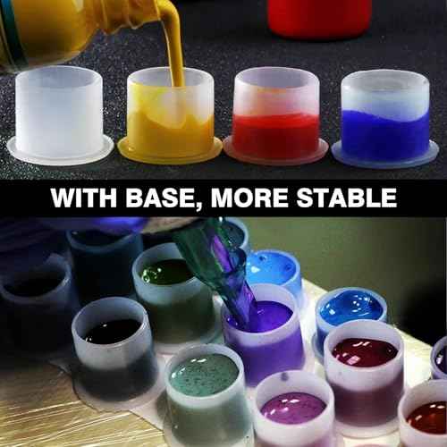1000PCS Tattoo Ink Caps - Small Disposable Ink Cups #11