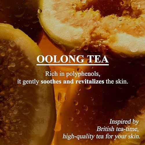 Fig Peach Oolong Tea Perfumed Body Lotion, Daily Moisturizer, Body Lotion For Dry Skin & Sensitive Skin, Non-Greasy, Slow Aging, Fig Fruity Scent, Korean Skin Care