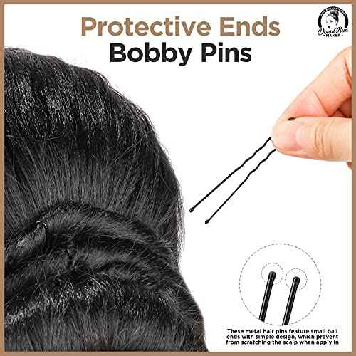 Teenitor Hair Donut, Hair Bun Maker, Black£¨Extra-large, Large, Medium and Small£©