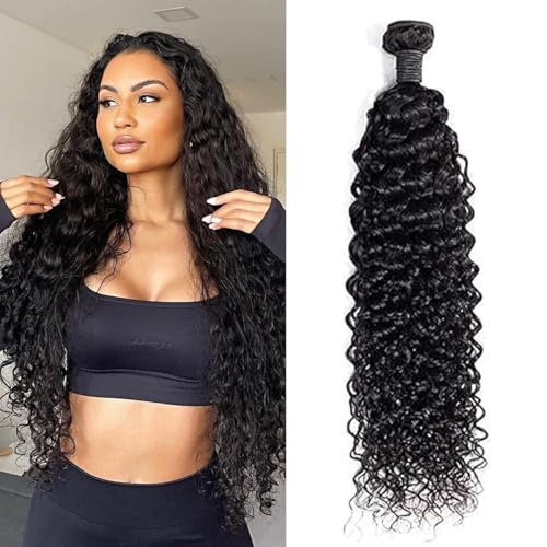 30 inch 10A Grade 1 Bundle kinky curly Human Hair Extension water Unprocessed Brazilian Virgin Hair water wave curly Natural Color