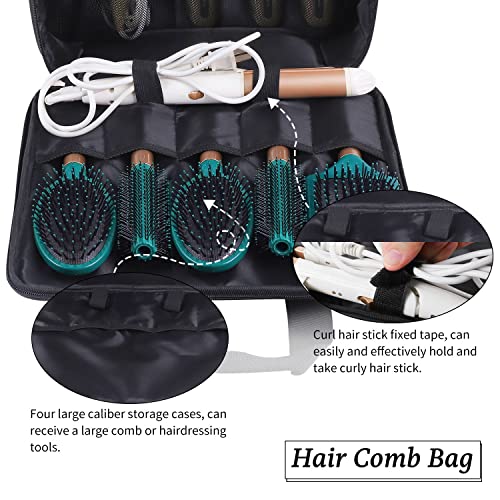 Hair Dryer Bag Barber Carrying Case Barber Tool Bag Hairstylist Traveling Case Hairdressing Tool Storage Case Cosmetology Organize Hair Salon Equipment Blow Dryer