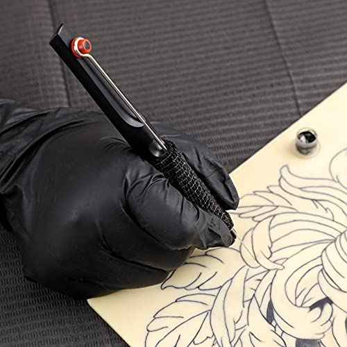HAWINK Tattoo Kit Tattoo Pen Kit Poke a Stick Tattoo Hand Tool Kit with 7 Ink 20 PCS Needles GK-HW803TN01-1