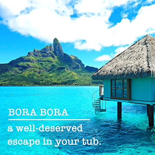 Hallu Bora Bora Geode Bath Bomb, Pack of 6.