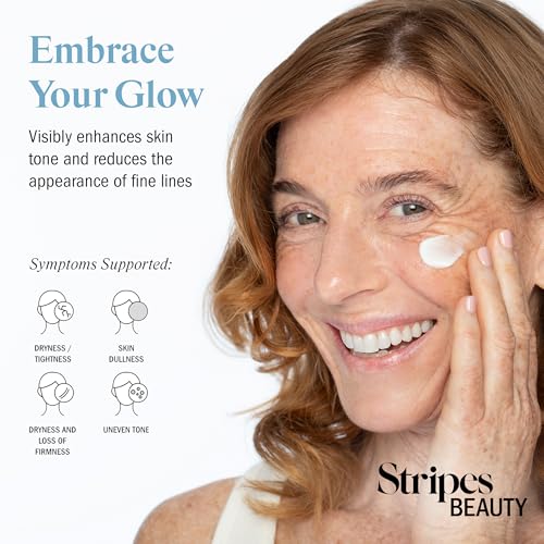 Stripes Naomi Watts Dew As I Do Vitamin C Moisturizer To Brighten Hydrate With Hyaluronic Acid Radiant Even Complexion Improve Sensitive Skin Barrier Menopause Support