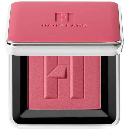HAUS LABS BY LADY GAGA Color Fuse Blush Powder in Hibiscus Haze & ENTEL Blueberry Sheet Masque (BONUS)