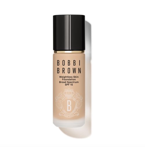 Bobbi Brown Weightless Skin Foundation SPF 15 | 24-hour Hydrating Foundation | Available in 53 Shades, 1.01
