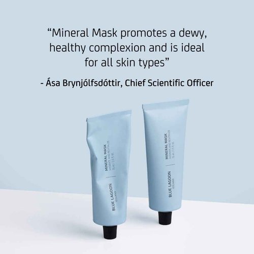 Blue Lagoon Hydrating Overnight Mineral Face Mask, Lightweight Gel Mask For Intense Hydration & Boosts Skin’s Moisture Level, Use for Overnight Hydration Treatment, 2.5 oz