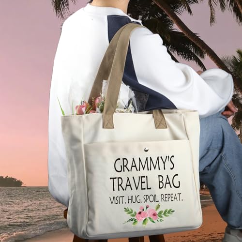 WCGXKO Mother¡¯s Day Gift Grandma Birthday Gift Mother¡¯s Day Merchandise Tote Bag Travel Bag For Grandma