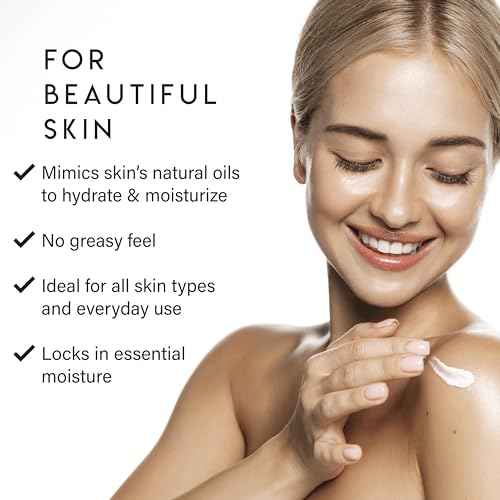 ALURAM Moisturizing Body Lotion, Hydrating Coconut Water & Squalane Cream Moisturizer for Soft Skin, Vegan, 18 Fl Oz