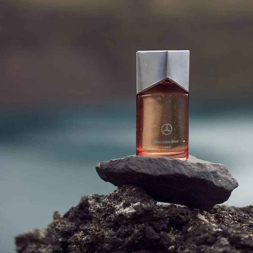 Mercedes Benz Land Eau De Parfum Spray for Men - 3.4 Fl Oz - Luxury Long Lasting Fragrance with Notes Of Patchouli, Tonka bean & Rosemary - Cologne for Men