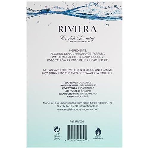 English Laundry Riviera Eau de Toilette, 3.4 Fl Oz
