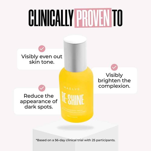MAËLYS RE-SHINE Illuminating Body Serum - Hyaluronic Acid Body Serum Targets The Look Of Dark Spots & Improves The Look Of Uneven Skin Tone