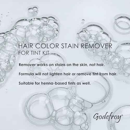 Godefroy Hair Color Stain Remover ? Gently Removes Hair Color, Henna, and Tint Residue from Skin | Ideal for Hairline, Brows, Beard & Neck | Aloe-Infused & No Harsh Scrubbing | Salon & At-Home Use