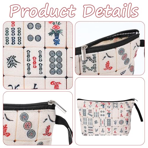 Mahjong Bag, Mahjong Gifts for Women Gifts for Mahjong Players Mahjong Accessories Mahjong Gifts for Mahjong Lover Women Mom Grandma Birthday Travel
