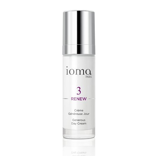 IOMA Paris Generous Day Cream, Anti-Aging and Antioxidant Face Cream that Fights Wrinkles and Firms Skin, 30 ml