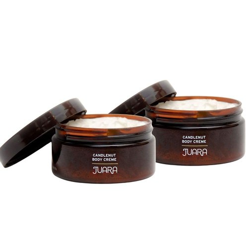 Juara - Candlenut Body Creme | Moisturizing Lotion | Dry Skin Hydration | Skin, Hands & Feet Cream | Soothing Skincare Balm | Cruelty Free, Paraben & Sulfate Free, Vegetarian | 7.5 oz (2-Pack)