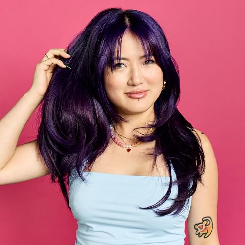 ARCTIC FOX Vegan and Cruelty-Free Semi-Permanent Hair Color Dye (4 Fl Oz, PURPLE AF)