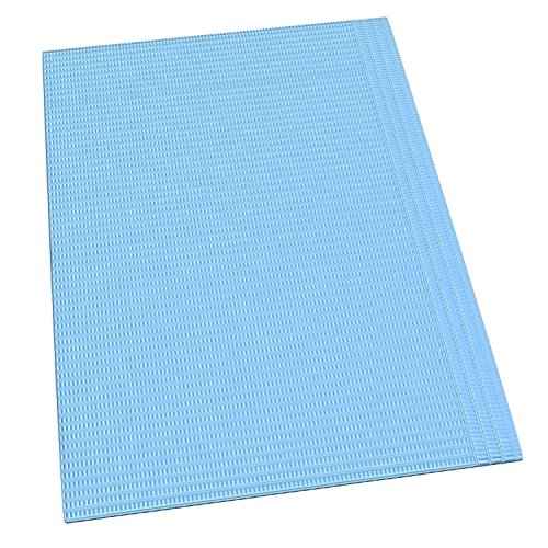 Dental Bibs Sheets/Lap Cloths 125pcs Color Blue Disposable Tattoo Table Covers Clean Pad size 18" x 13.5" inch