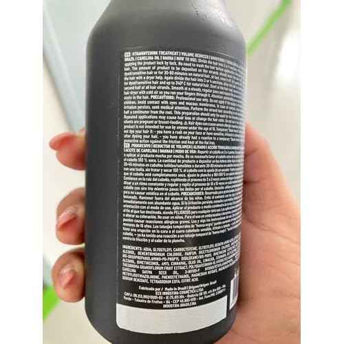 ECOSMETICS 250ML Brazilian Keratin Treatment Organic Blowout Complex | Nanoplastia | Straightening & Smoothing System | Volume Reducer | Queratina Brasile?a Keratina Para Alisar el Pelo