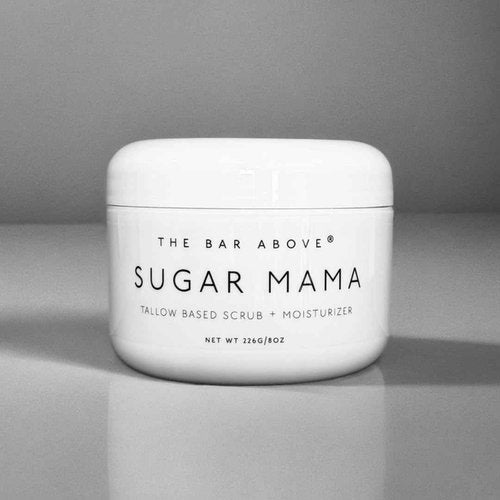 THE BAR ABOVE® Sugar Mama, Tallow-Based Exfoliant + Moisturizer, 8 oz