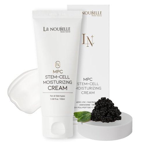 La Noubelle MPC Stem Cell Moisturizing Cream – Anti-aging, Wrinkle Care, Skin Regeneration. Firming, Deep Hydration, Face Moisturizer with Caviar, Niacinamide and Peptides, Korean Skin Care 3.38 fl oz