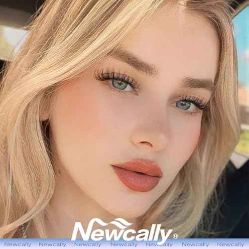 Lash Clusters Kit Wispy Natural Cluster Eyelash Extension Kit DIY Lash Extension Kit C-curly 10-16MM Eyelash Clusters Volume Individual Lashes Kit by Newcally