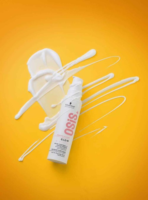 OSiS+ Glow Anti-Frizz Shine Serum 1.69 oz (2 Pack) |Lightweight, Non-Greasy Formula | Heat Protection, Frizz Control, and Humidity Protection | For All Hair Types