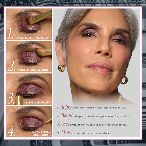 LAURA GELLER NEW YORK Holiday 2025 Ultimate Essentials - The Ultimate Palette 31 Baked Eyeshadows Minimalism Maximized + Shadow Skills 4PC Eye Brush Set