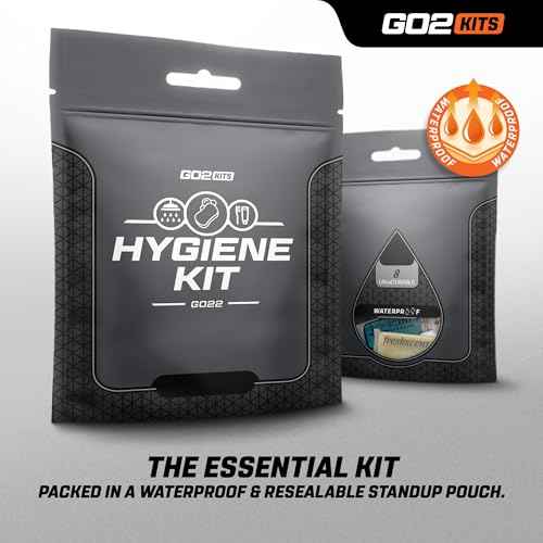 Hygiene Toiletry Travel PPE Kits for Travel, Business with Reusable Toothbrush, Bath Soap & Other Essentials
