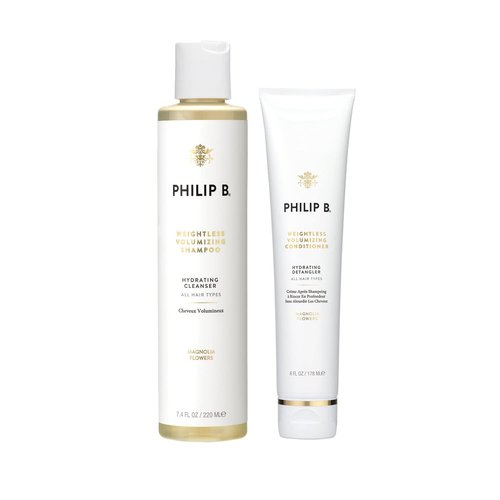 PHILIP B. Weightless Volumizing Duo - Weightless Volumizing Shampoo 7.4 Fl Oz and Conditioner 6 Fl Oz
