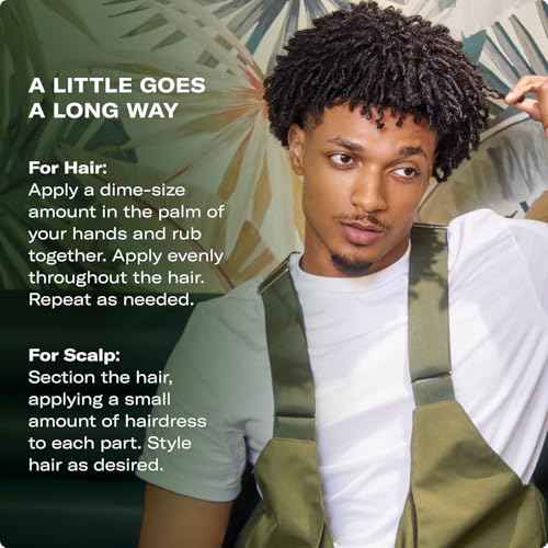 Mielle Organics Rosemary & Mint Hair Pomade for Women & Men - Conditioning Natural Hair Moisturizer to Quench the Scalp, Lock in Wave Patterns, Add Shine & Help Protect Against Dryness (5 oz)