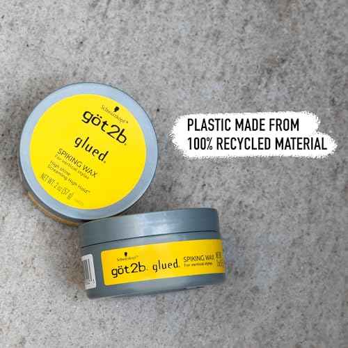Got2b Glued Spiking Hair Wax, Fierce Holding Power, 2 oz