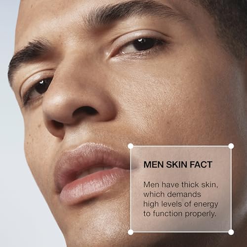 Lab Series Men's Daily Rescue Repair Serum - Hydrating Skin Care for Men - Defends Skin from Damage - Moisturizes & Protects, 1.7 Fl Oz