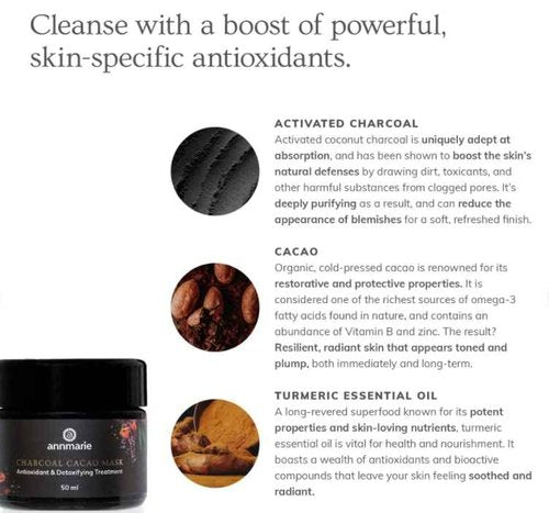 Annmarie Charcoal Cacao Mask (50 ml)