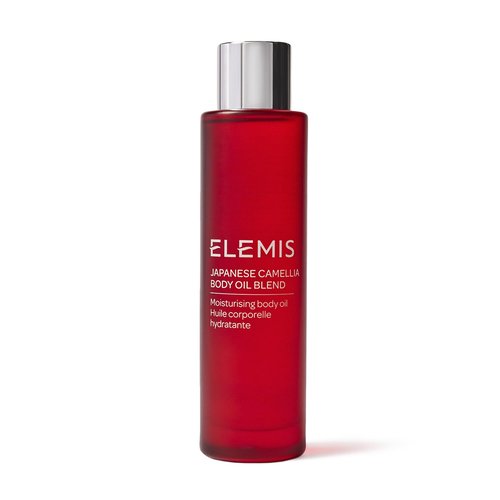 ELEMIS Japanese Camellia Body Oil Blend | Luxuriously Lightweight Body Oil Nourishes, Conditions, and Softens Pregnant and Postpartum Skin | 100 mL