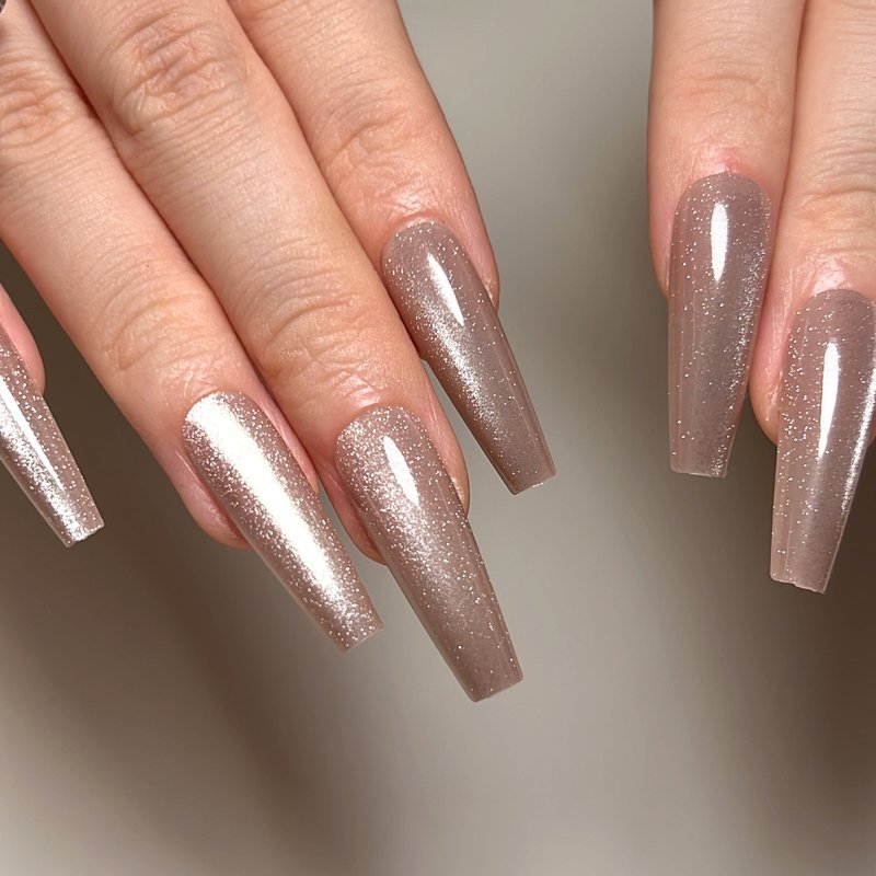 Long Cat's Eye Nail Art Wear - Ballet Style JP2648
