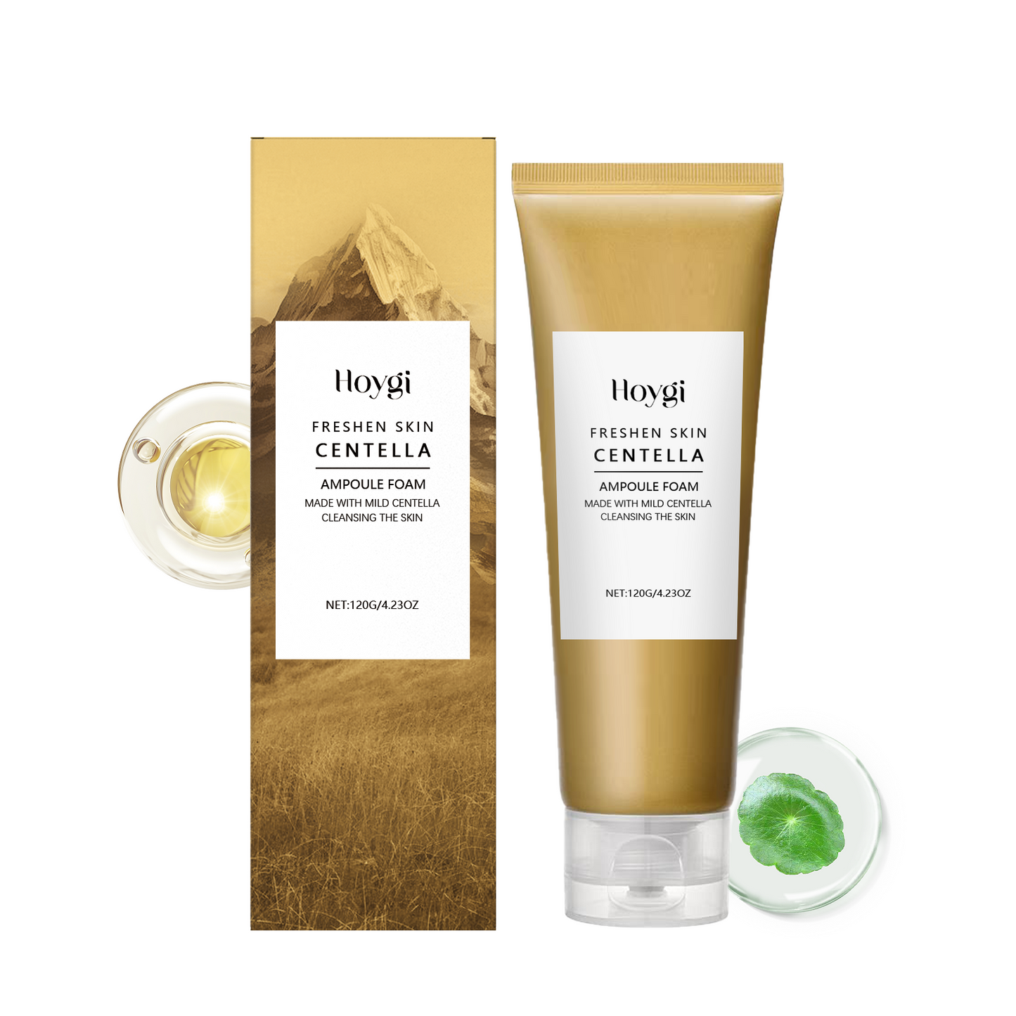Centella Asiatica Moisturizing Facial Cleanser - Gentle Deep Pore Cleansing