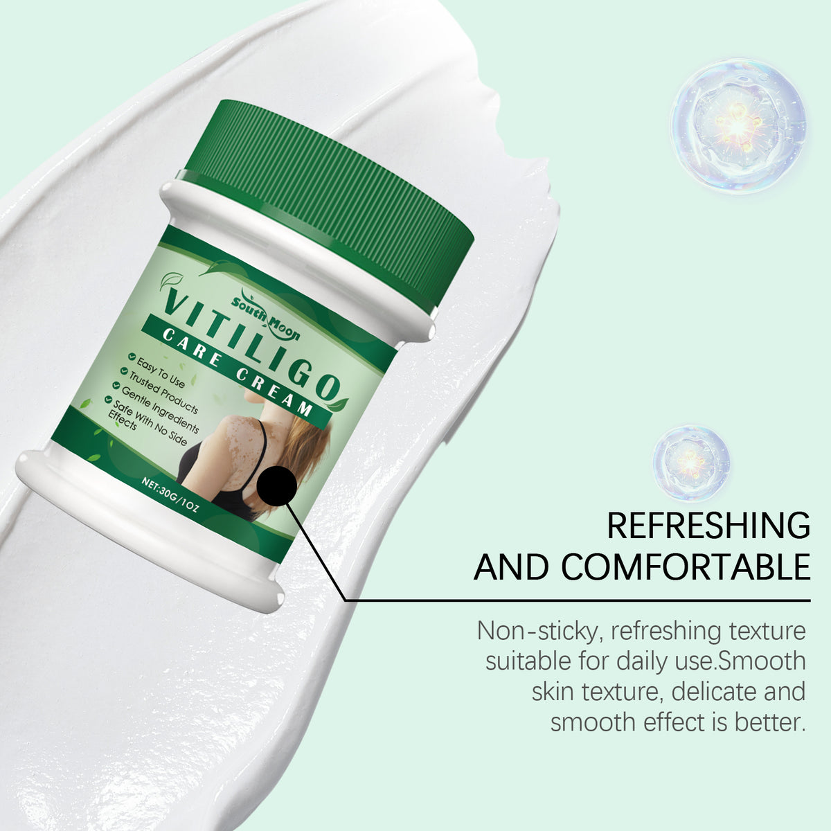 Body Skin Care Cream with Aloe & Mint 30g