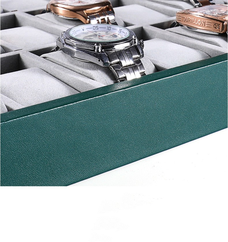 Leather Watch Display Panel Live Watch Rack with Variants