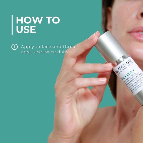 Repechage Vita Cura Triple Firming Cream. Anti Aging Face + Neck Moisturizer Cream. Clinically Proven to Help Improve the Appearance of Skin Firmness, Lines & Wrinkles 1fl oz/30ml