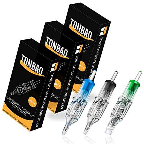 Tattoo Cartridges Needles - 60pcs Assorted Disposable Tattoo Needles Cartridge Round Liner Shader Magnum 3RL 5RL 7RS 9RS 7M1 9M1 Mixed 0.35mm for Tattoo Artists
