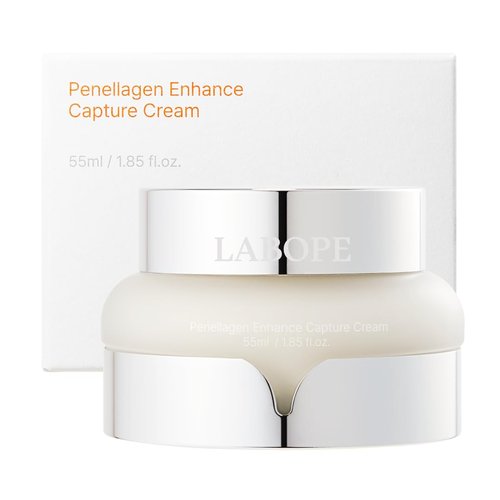 LABOPE Penellagen Enhance Capture Cream - Daily Korean Moisturizer Face Cream - Starfish Collagen Extract - Silicone Free, Paraben-free, Mineral Oil Free - Anti Aging Face Cream - 1.85 oz